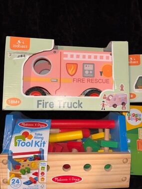 There are 4 toys sets